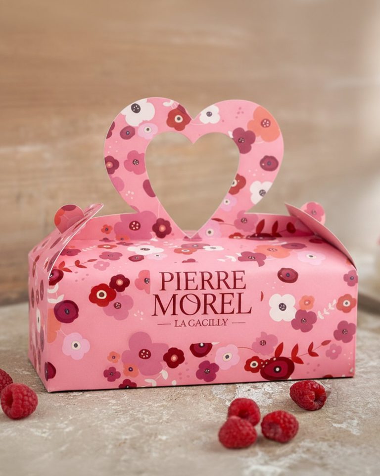 Ballotin de macarons Pierre Morel pour la Saint-Valentin